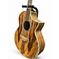 Used Ibanez EW20ZWENT Zebrawood Acoustic Electric Guitar
