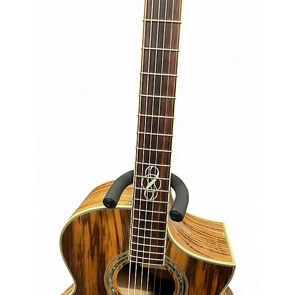 Used Ibanez EW20ZWENT Zebrawood Acoustic Electric Guitar