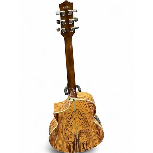 Used Ibanez EW20ZWENT Zebrawood Acoustic Electric Guitar