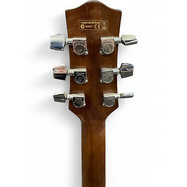 Used Ibanez EW20ZWENT Zebrawood Acoustic Electric Guitar
