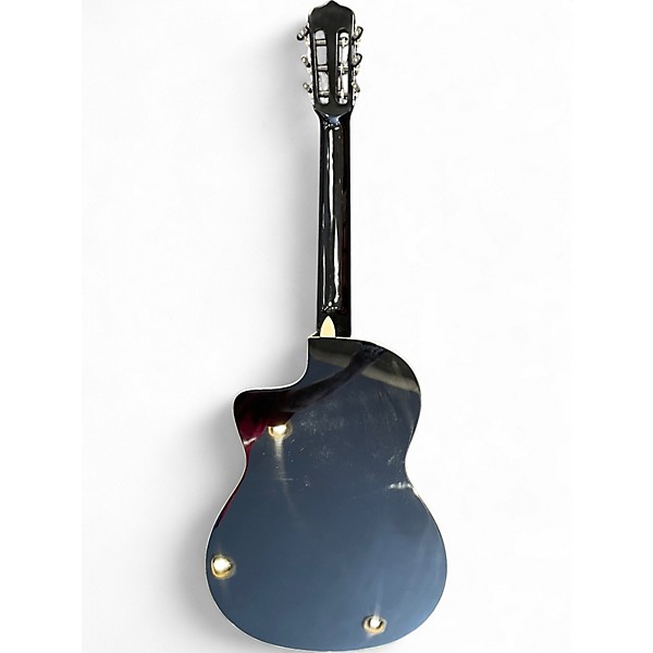 Used Cordoba FUSION 5 JET Black Classical Acoustic Electric Guitar