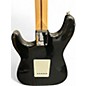 Used Starcaster by Fender Stratocaster Black Solid Body Electric Guitar