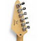 Used Starcaster by Fender Stratocaster Black Solid Body Electric Guitar