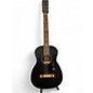 Used Gretsch Guitars jim dandy parlor Black Acoustic Guitar thumbnail