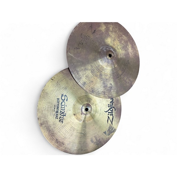 Used Zildjian 14in Scimitar Hi Hat Pair Cymbal