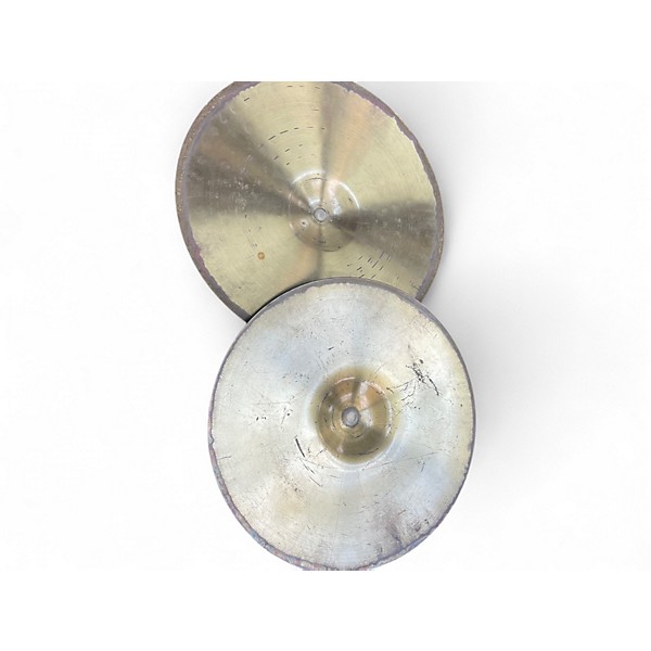 Used Zildjian 14in Scimitar Hi Hat Pair Cymbal