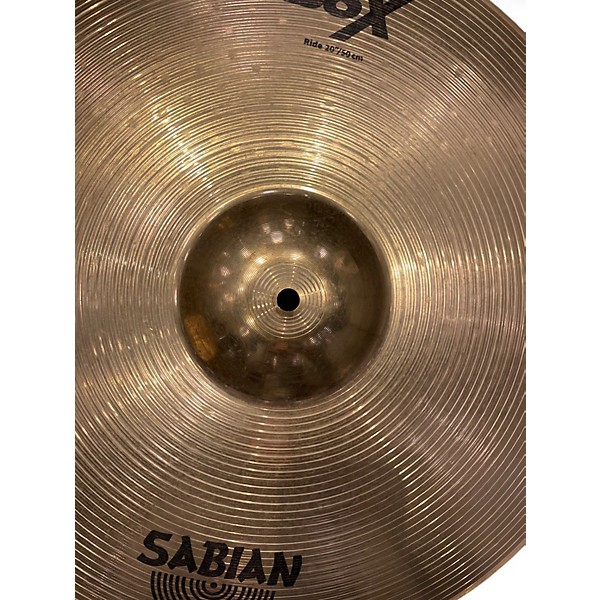 Used SABIAN 20in B8X RIDE Cymbal