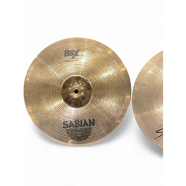 Used SABIAN 14in B8X HIHAT Cymbal