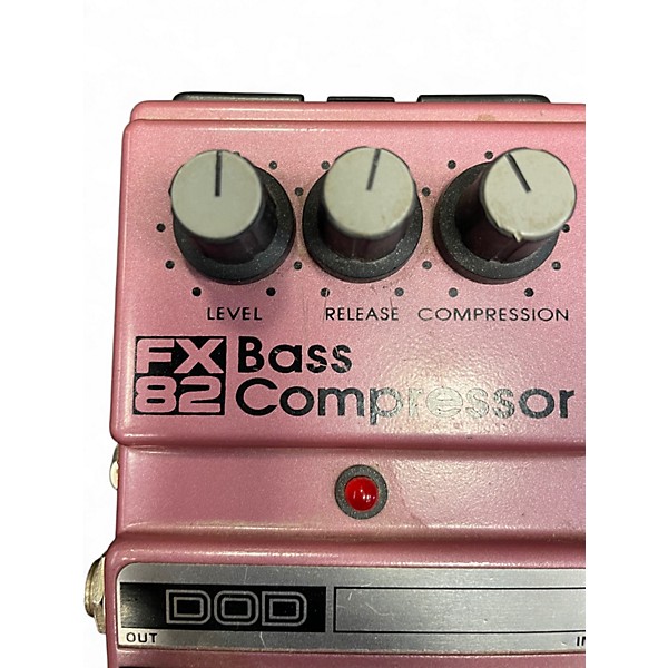 Used DOD FX82 Bass Compressor Bass Effect Pedal