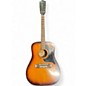 Vintage 1970s Framus 5/296 TEXAN SUNBURST 12 String Acoustic Guitar thumbnail