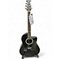 Used Ovation CC057 Celebrity Black Acoustic Electric Guitar thumbnail