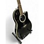 Used Ovation CC057 Celebrity Black Acoustic Electric Guitar