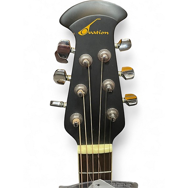Used Ovation CC057 Celebrity Black Acoustic Electric Guitar