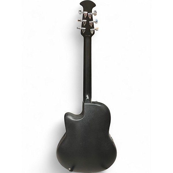Used Ovation CC057 Celebrity Black Acoustic Electric Guitar