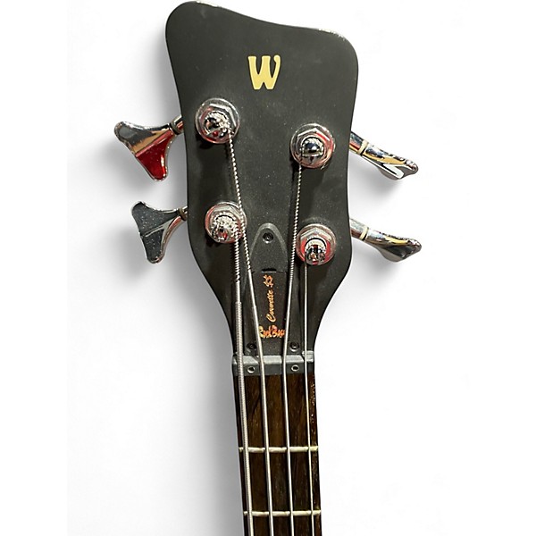 Used RockBass by Warwick CORVETTE $$ RED Electric Bass Guitar