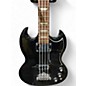Used Gibson SG Standard Bass Black Electric Bass Guitar
