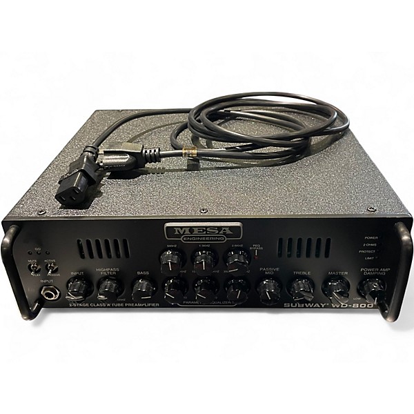 Used MESA/Boogie SUBWAY WD-800 Tube Bass Amp Head