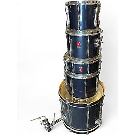 Used Premier 5 Piece CABRIA BLUE SPARKLE Drum Kit