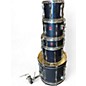 Used Premier 5 Piece CABRIA BLUE SPARKLE Drum Kit thumbnail