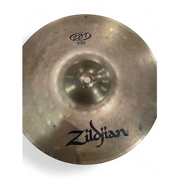 Used Zildjian 14in ZBT Hi Hat Pair Cymbal