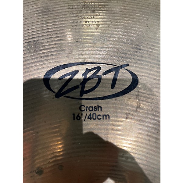 Used Zildjian 16in ZBT Crash Cymbal