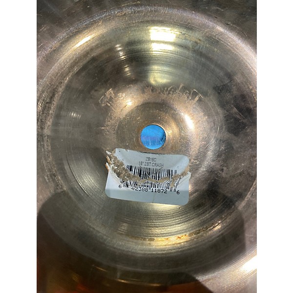 Used Zildjian 16in ZBT Crash Cymbal