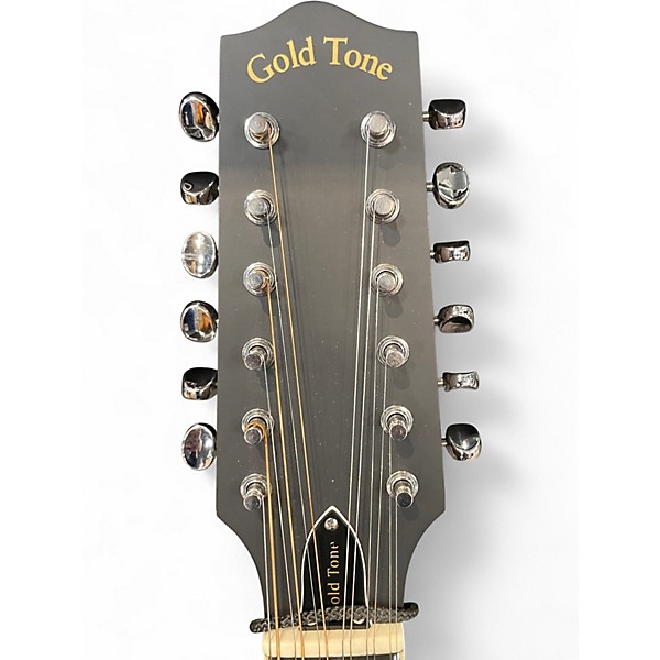 Used Gold Tone F-12 12-string F-style Mando-Guitar with Pickup Brown Burst Mandolin