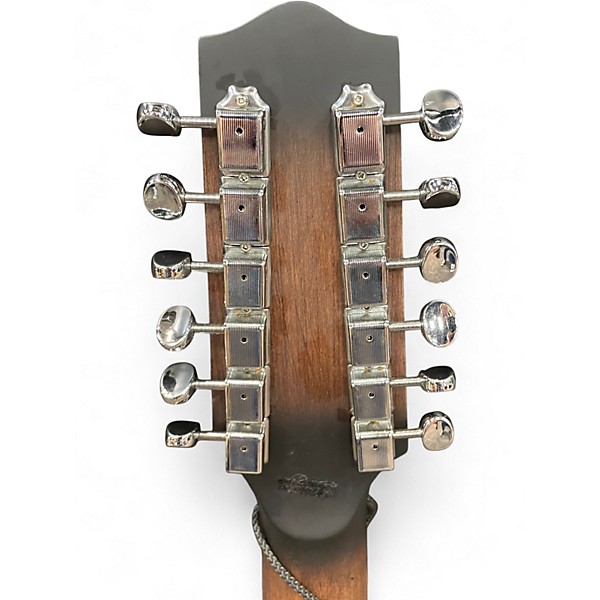 Used Gold Tone F-12 12-string F-style Mando-Guitar with Pickup Brown Burst Mandolin
