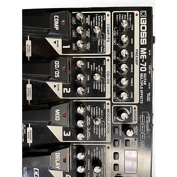 Used BOSS ME70 Guitar Multi Effect Processor