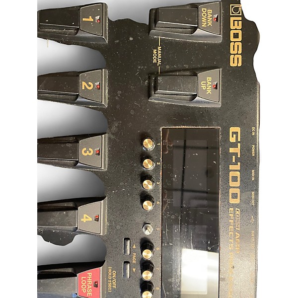 Used BOSS GT100 Effect Processor