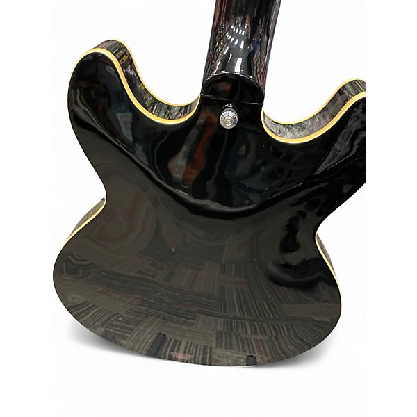 Used Yamaha SA503TVL Black Hollow Body Electric Guitar