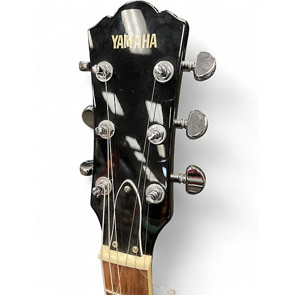 Used Yamaha SA503TVL Black Hollow Body Electric Guitar