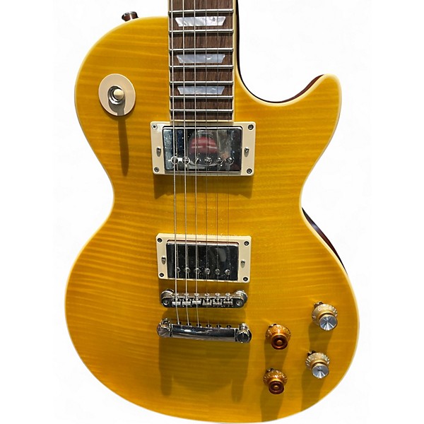 Used Epiphone Les Paul Kirk Hammett "Geeny" "Greeny" Burst Solid Body Electric Guitar