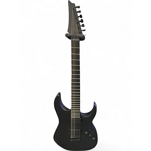 Used Ibanez RG8 String L Black Electric Guitar