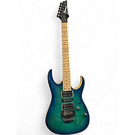Used Ibanez RG470AHM BLUE MOON BURST Solid Body Electric Guitar
