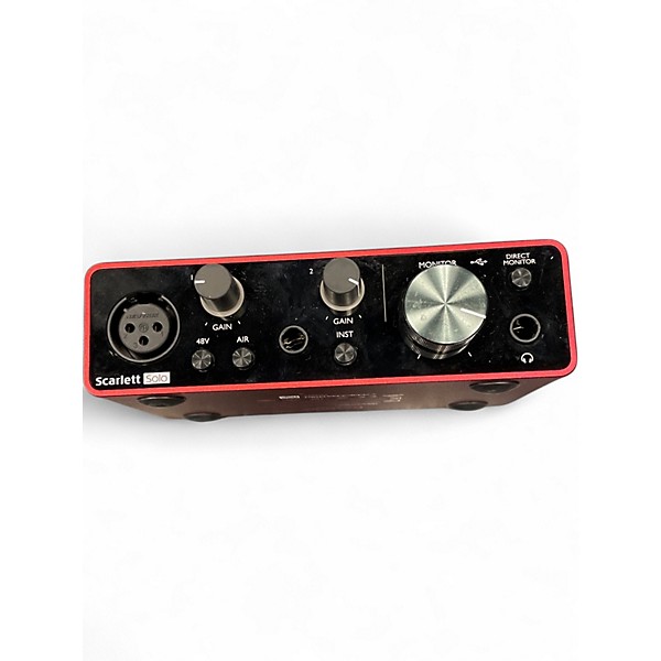 Used Focusrite Scarlett Solo Gen 3 Audio Interface