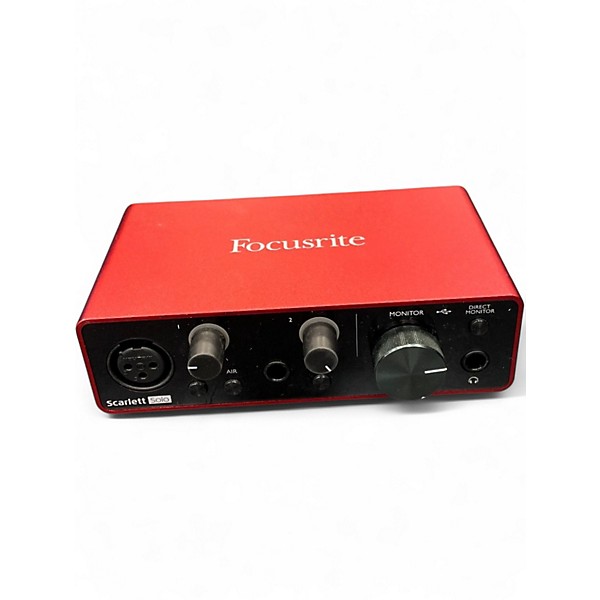 Used Focusrite Scarlett Solo Gen 3 Audio Interface