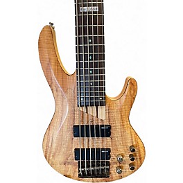 Used ESP LTD B206SM 6 String Natural Electric Bass Guitar