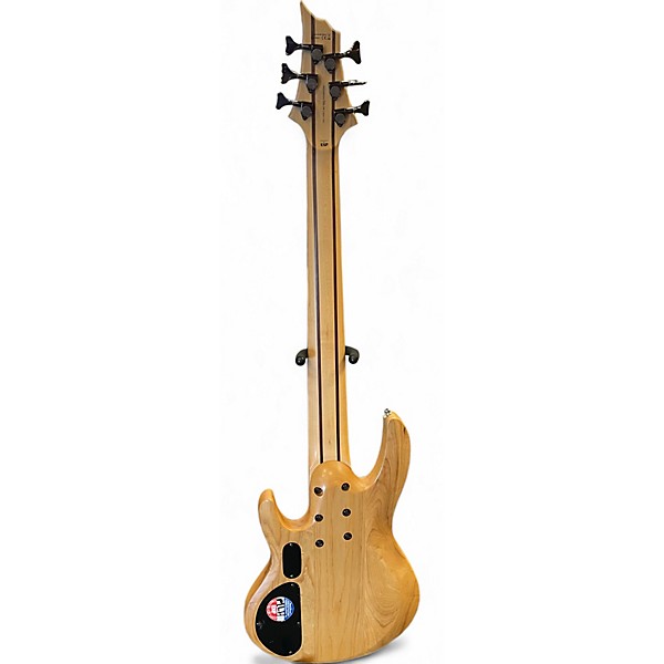 Used ESP LTD B206SM 6 String Natural Electric Bass Guitar
