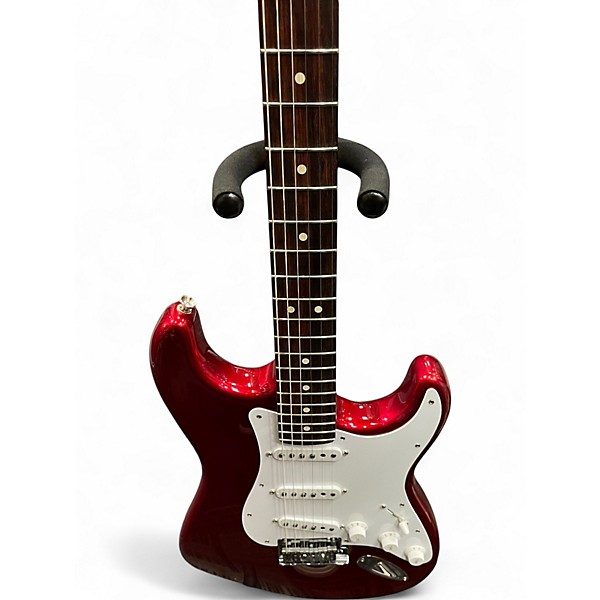 Used Fender Mod Shop Stratocaster Candy Apple Red Solid Body Electric Guitar