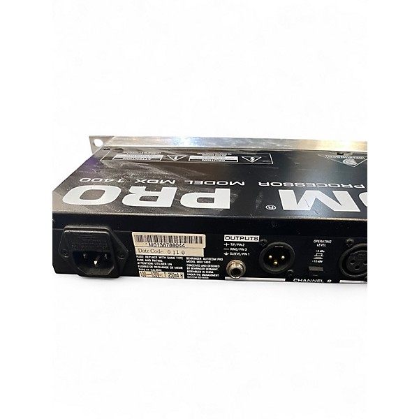 Used Behringer mdx1400 Compressor