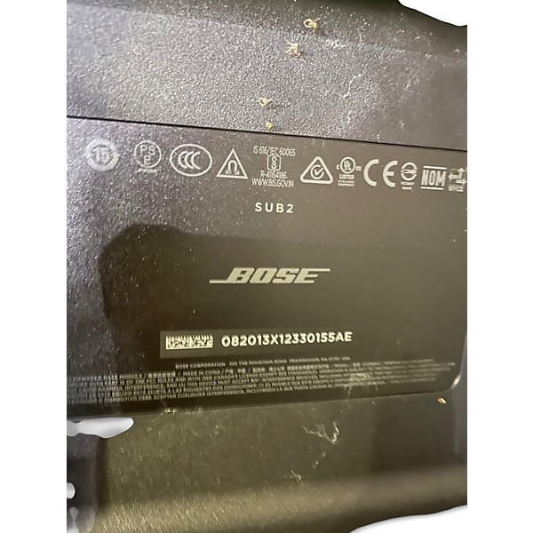Used Bose Sub2 Powered Subwoofer