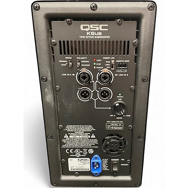 Used QSC KSUB Powered Subwoofer