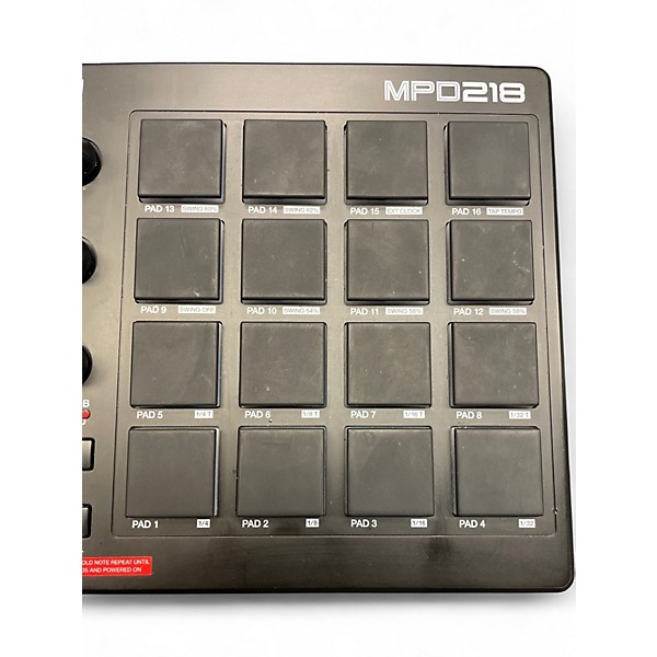 Used Akai Professional MPD218 MIDI Controller