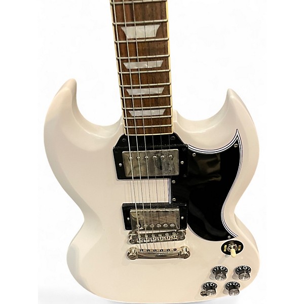 Used Epiphone 1961 SG Standard AGED CLASSIC WHITE Solid Body Electric Guitar
