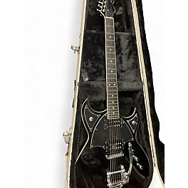 Used Reverend SPACEHAWK Metallic Black Solid Body Electric Guitar