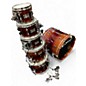 Used Odery 6 Piece EYEDENTITY Sapele Explosion Burst Drum Kit