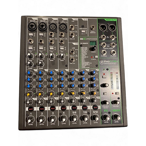 Used Mackie PROFX10 V3 Unpowered Mixer