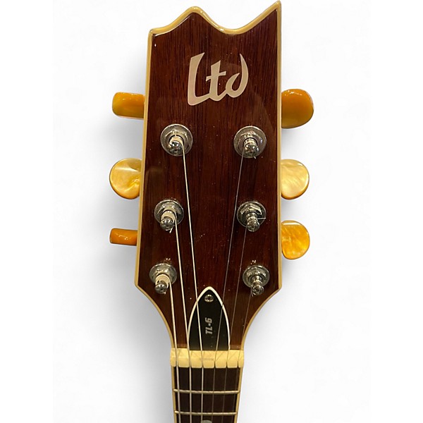 Used ESP LTD TL6 Natural Acoustic Electric Guitar