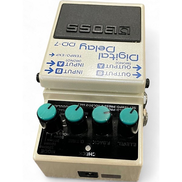 Used BOSS DD7 Digital Delay Effect Pedal
